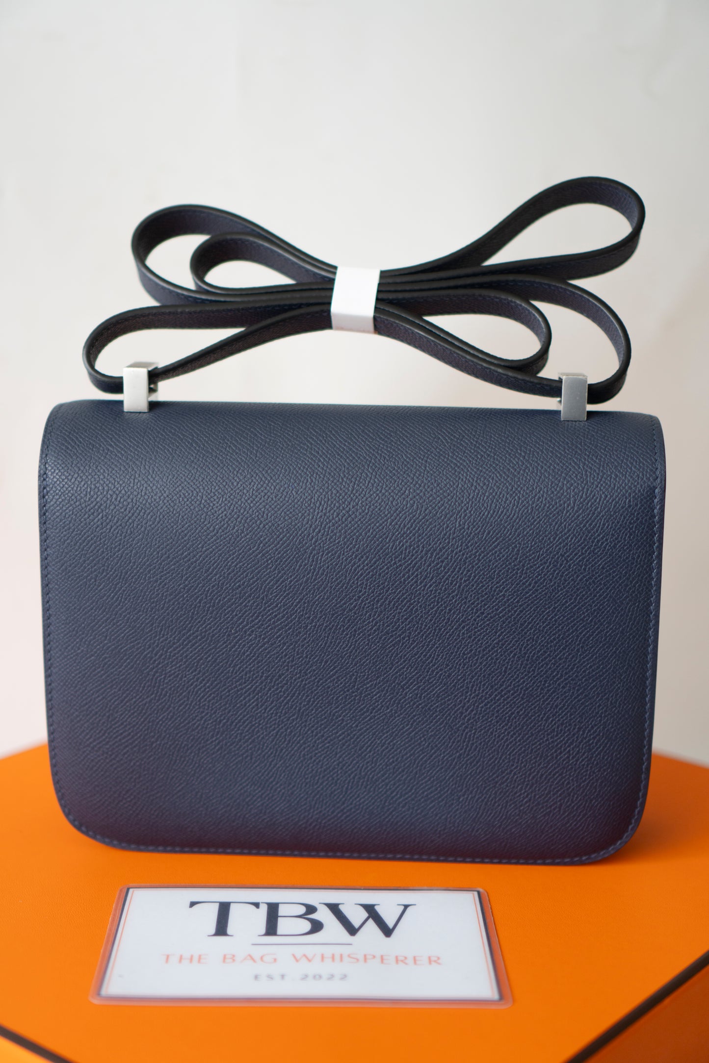 Constanc 24 – Blue Indigo Epsom with Palladium Hardware