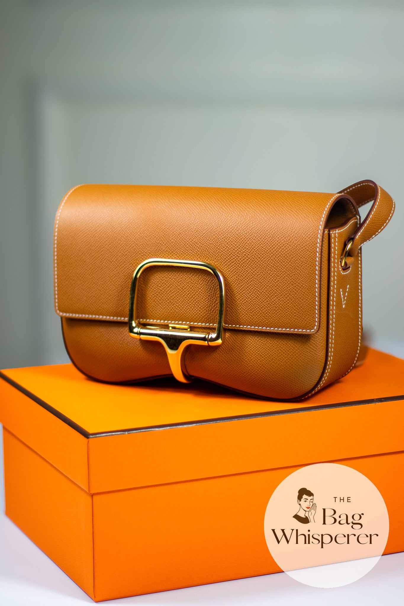 Della Cavalleria Élan – Gold Epsom with Gold Hardware