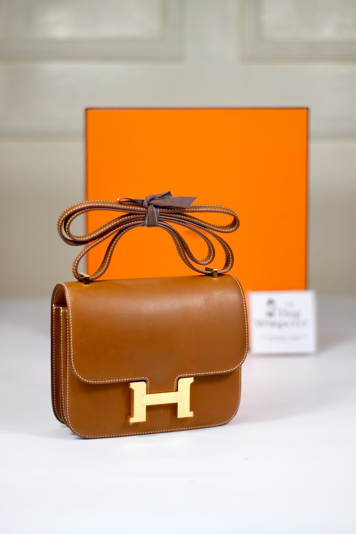Constance 18 – Barenia Faubourg with Gold Hardware